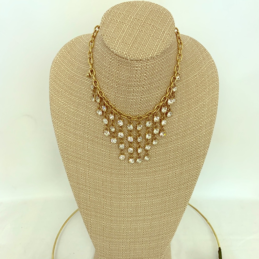 J.Crew rhinestone necklace